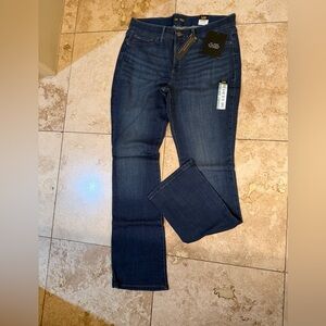 Lee Women's Dark Blue Straight Leg Jeans